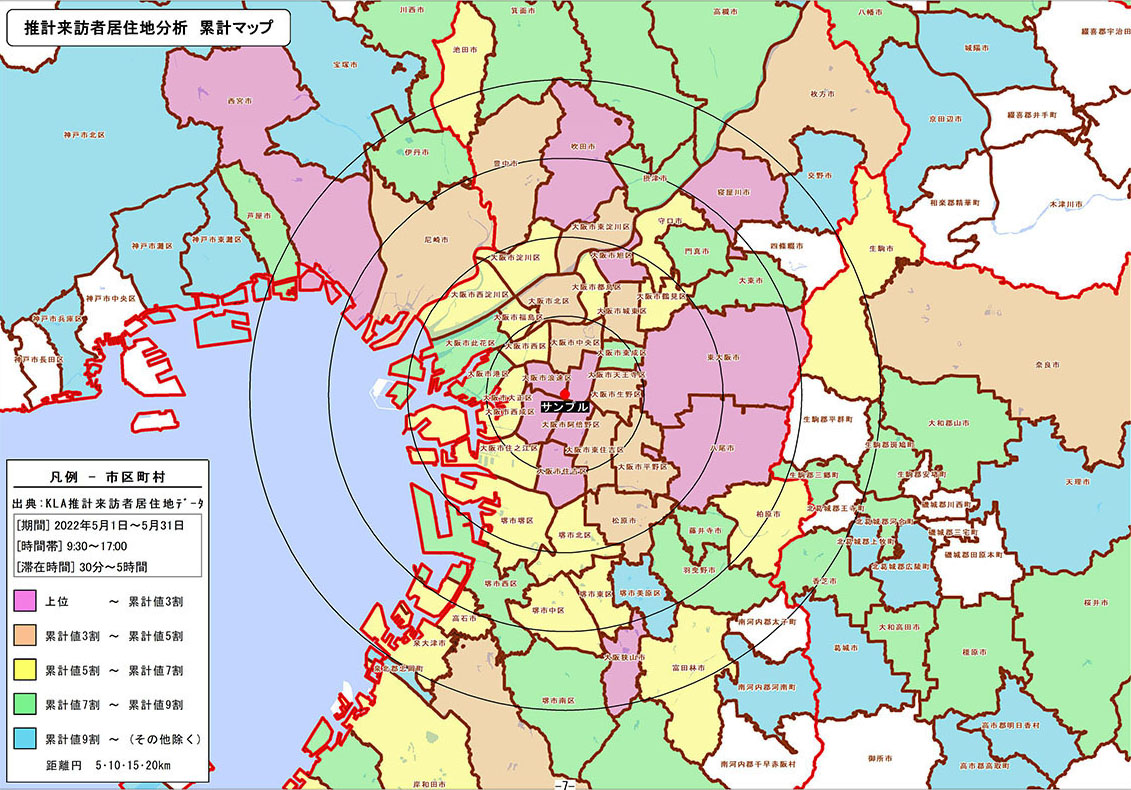 来訪者データグラフ